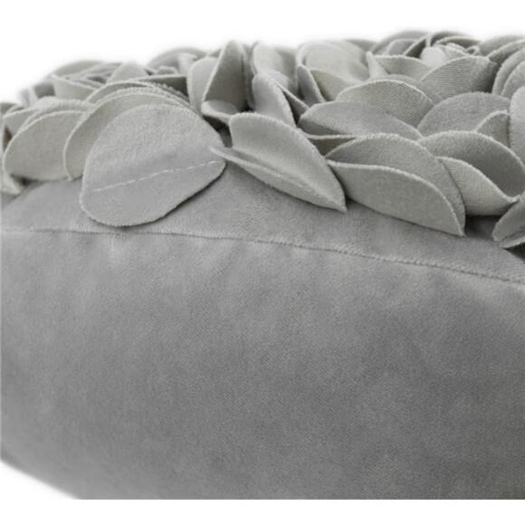 Flower Throw Pillow Covers Decorative Heart Cushion Floral Accent Pillow 14x16¨ - Picture 3 of 4